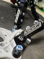 'Demon 170' billet rear control arm bracket and Demon 170 branded Suspension Arms