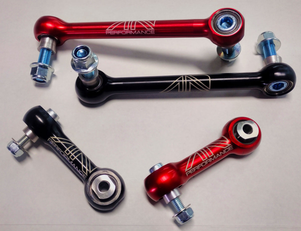 Dodge Chrysler Front Driver & Passenger Side 2 Piece Sway Bar Link Set TRQ PSA55682 Dodge Chrysler Front Driver & Passenger Side 2 Piece Sway Bar Link Set TRQ PSA55682