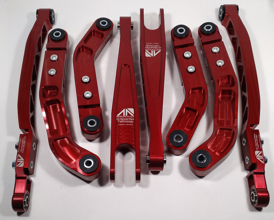 Control Arm Shield Blood Red Control Arm Kits | AAD Performance